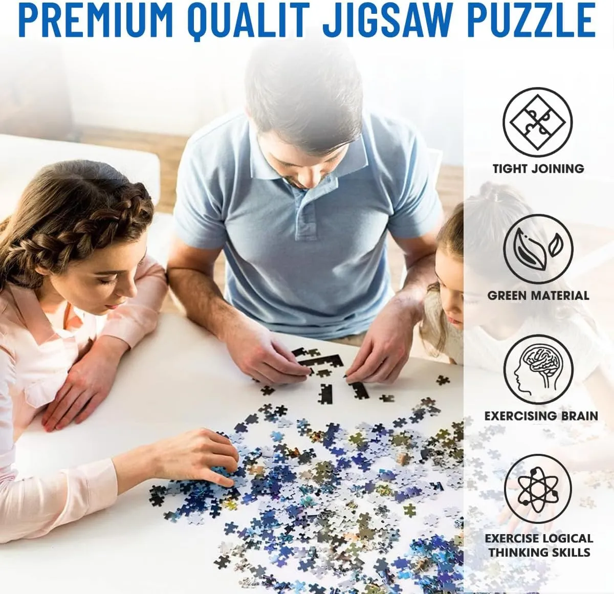 Wooden Puzzle 500 Pieces Grassland for Players Who Like to Challenge The Difficult and Unlock More Complex Patterns in Hd