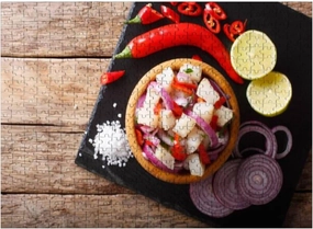 Wooden Puzzles Traditional Ceviche Seafood Vegetables Lime Close up Plate Jigsaw Puzzles for Adults 500 Pieces Impossible Puzzle Challenging Puzzle Educational Toys Decompression Game