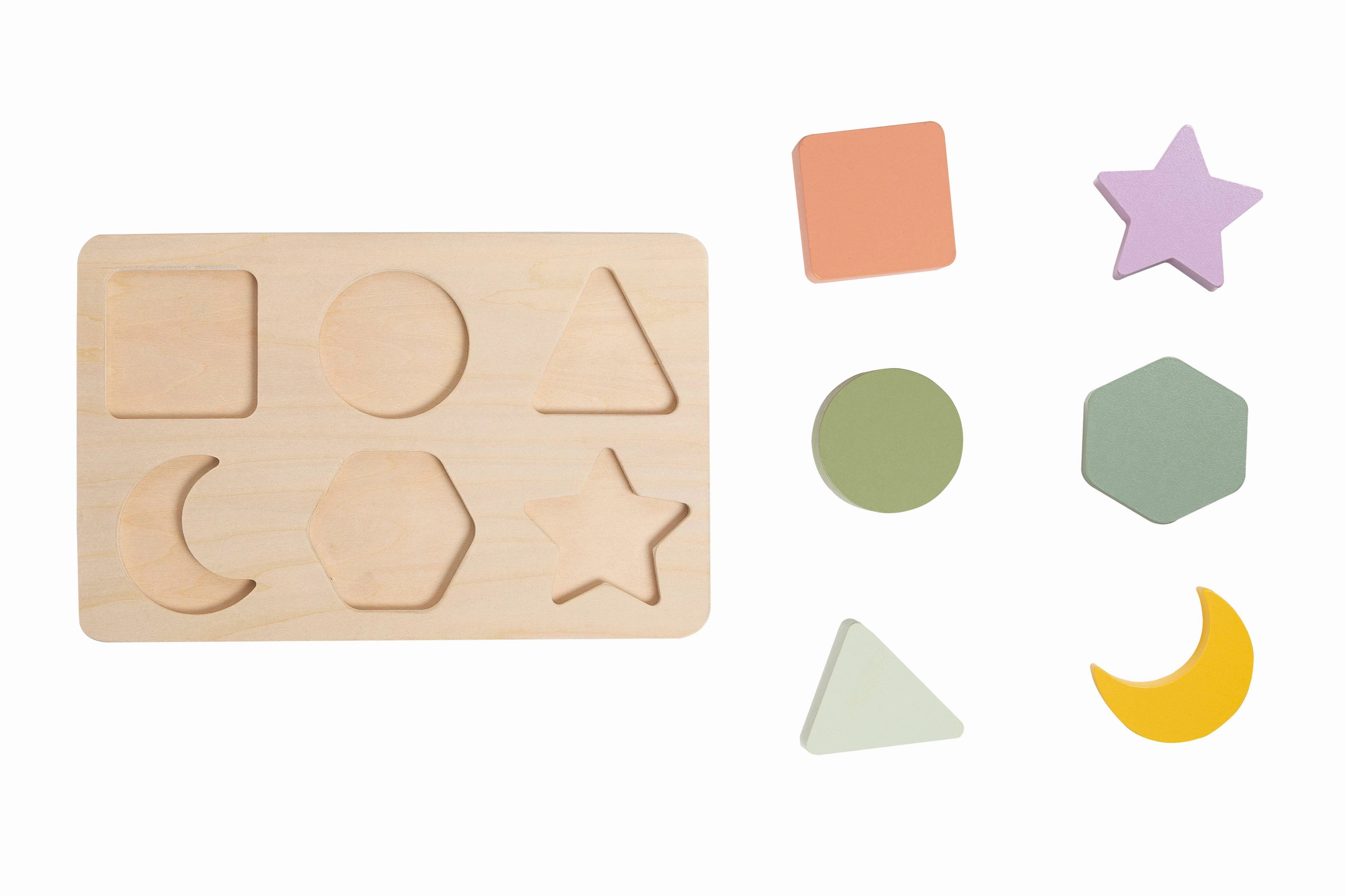 Wooden Shapes Puzzle