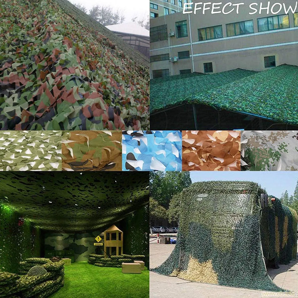 Woodland Camouflage Netting, Desert Camo Netting Blinds UV Resistant Shade Military Sunscreen Nets for Camping Hunting Shooting Blinds Hide Party Decorations