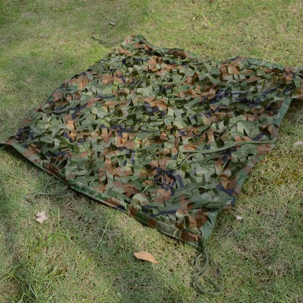 Woodland Camouflage Net UV Resistant Military Camo Netting Blind Hunting Camping Shooting Greenhouse Plant Shade Net