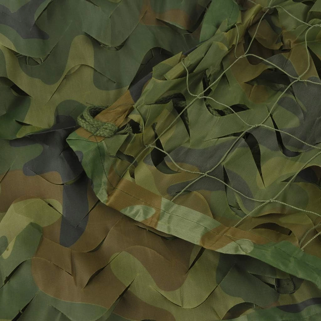 Woodland Camouflage Net UV Resistant Military Camo Netting Blind Hunting Camping Shooting Greenhouse Plant Shade Net