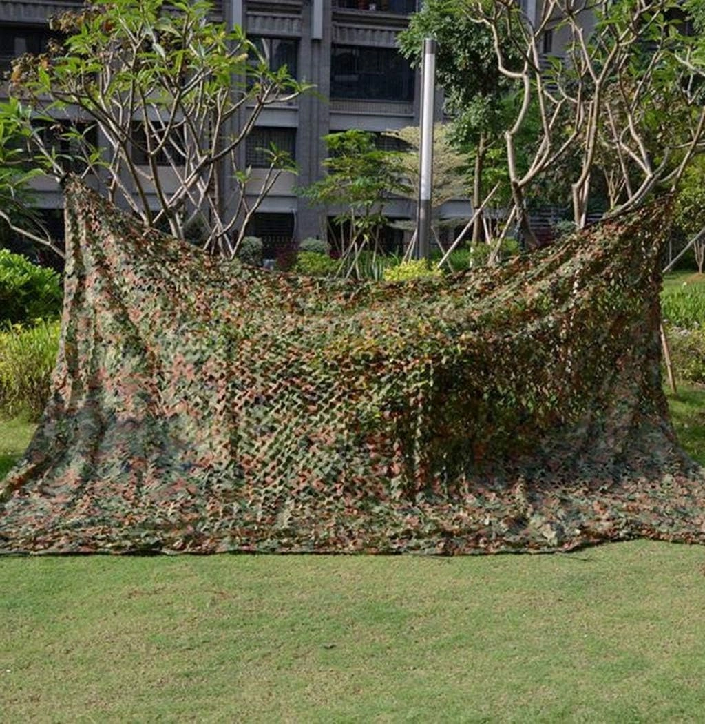Woodland Camouflage Net UV Resistant Military Camo Netting Blind Hunting Camping Shooting Greenhouse Plant Shade Net
