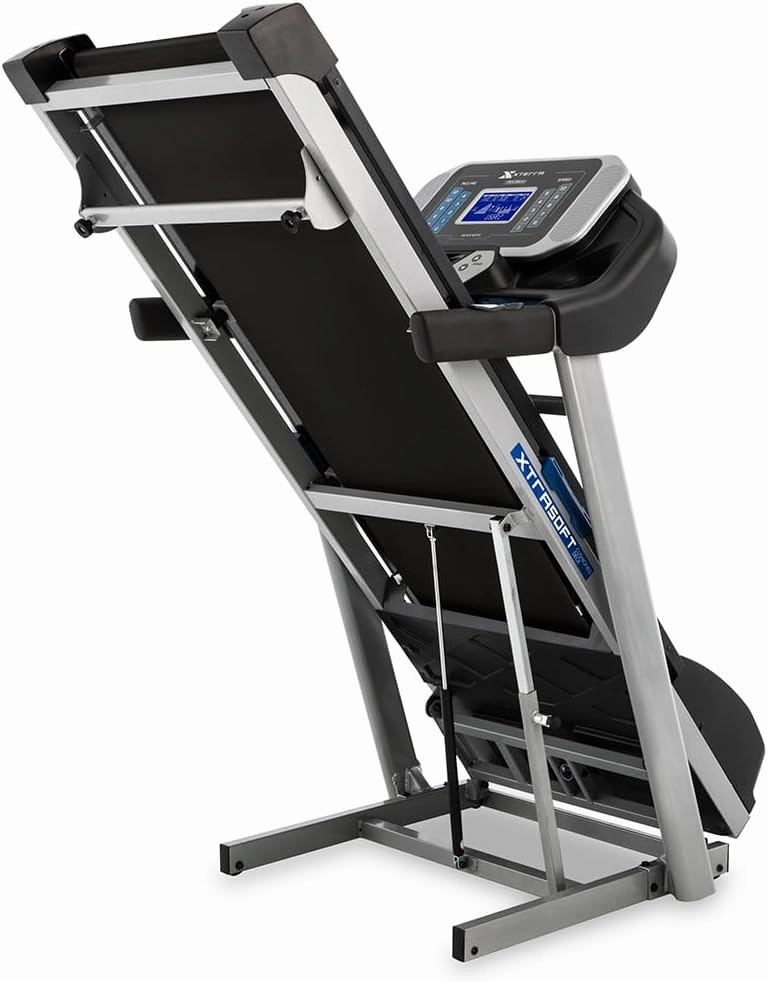 XTERRA Fitness Sport Series Premium Folding Smart Treadmill, Handlebar Speed and Incline Controls, Large XTRASoft Cushioned Running Deck, Built-in FTMS-Enabled Bluetooth with XTERRA  Fitness App
