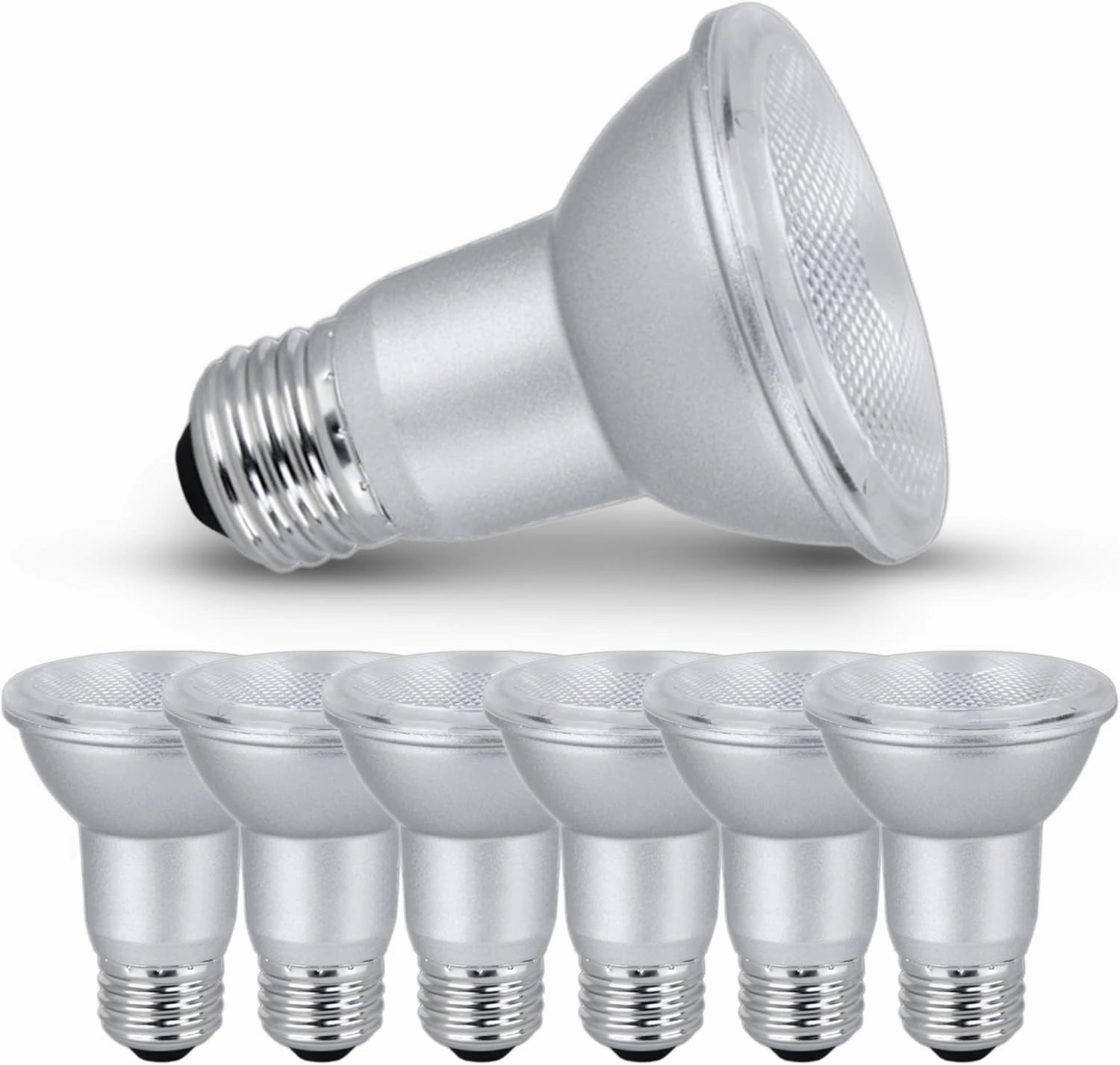 Xtricity LED PAR20 Dimmable Flood Light Bulb, 7 Watt (50W Equivalent), 500 Lumens, 5000K Daylight, 120V, Indoor/Outdoor, Energy Star Certified, UL Listed (6 Pack)