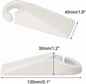 XYWHPGV Rubber Door Stop - Multi-Surface Door Stop Wedge Wedges Door Gaps - Flexible and Non-Scratch Door Brackets (ee9ec b1aba d0b5c 1ef24 9f843 38f05