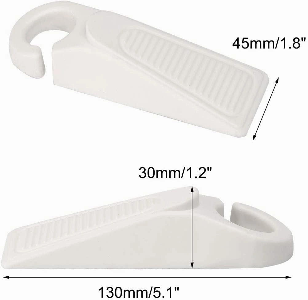 XYWHPGV Rubber Door Stop - Multi-Surface Door Stop Wedge Wedges Door Gaps - Flexible and Non-Scratch Door Brackets (ee9ec b1aba d0b5c 1ef24 9f843 38f05