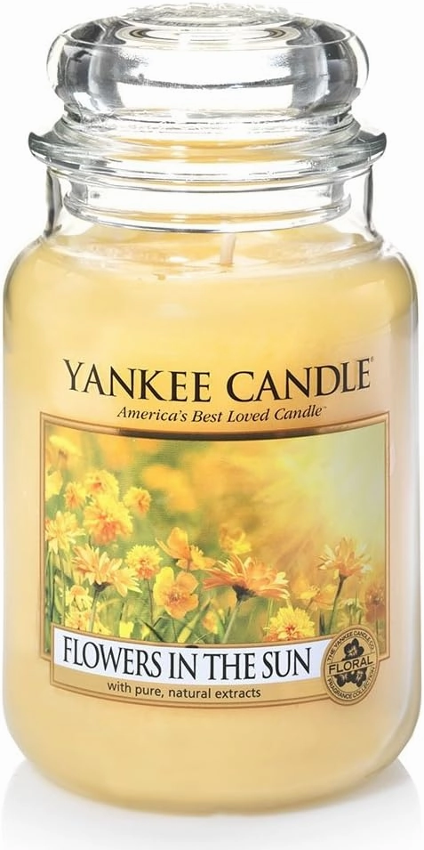 Yankee Candle Large Jar Candle, Flowers in The Sun
