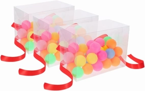 Yardwe 3 Sets Fun Shaking Ball for Adult Parties Family Gatherings Portable Box with Balls Belts for Endless Laughter