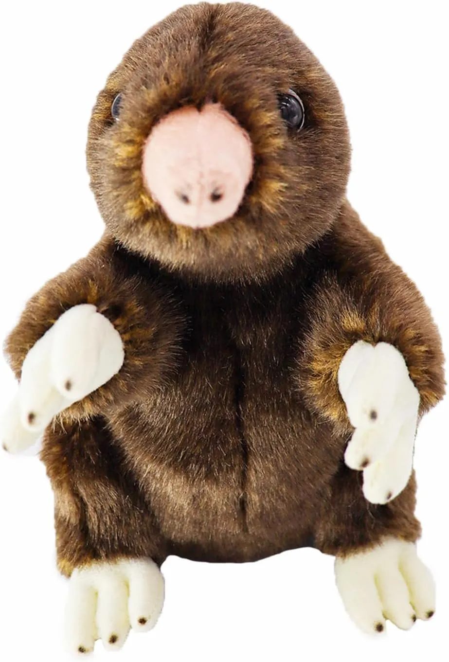 ZHONGXIN MADE Mole Plush Toy - Realistic Mole Stuffed Animals, Lifelike Standing Mole Animals Stuffed Toys Birthday Gifts for Kids, 7.9Inches