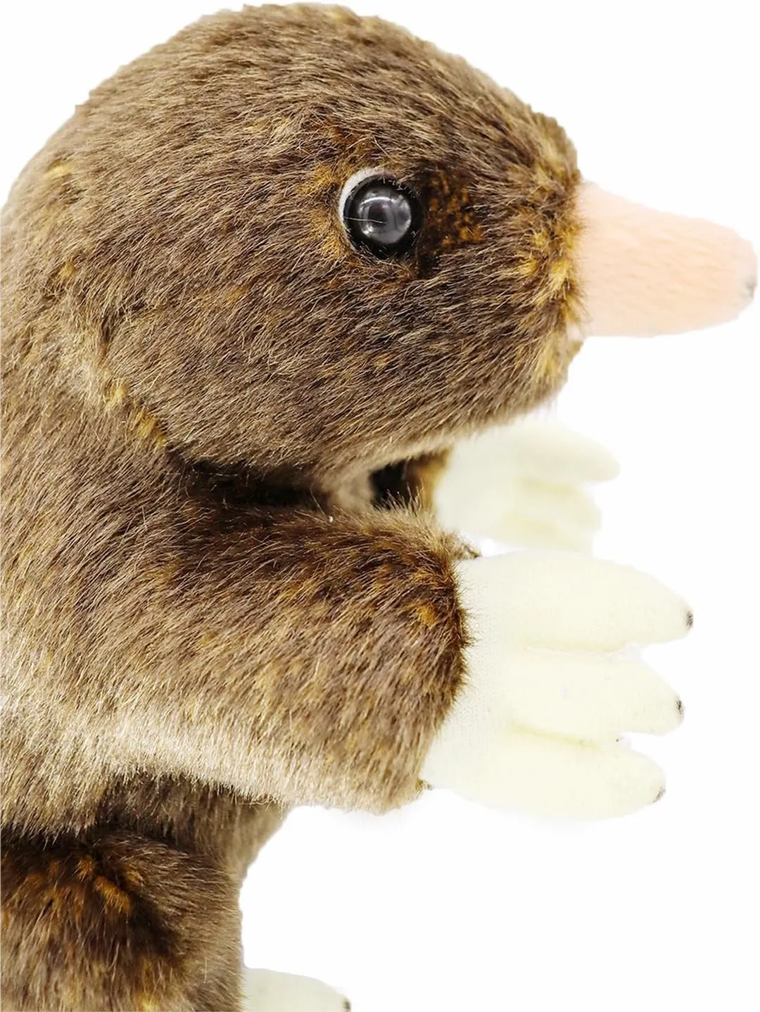 ZHONGXIN MADE Mole Plush Toy - Realistic Mole Stuffed Animals, Lifelike Standing Mole Animals Stuffed Toys Birthday Gifts for Kids, 7.9Inches