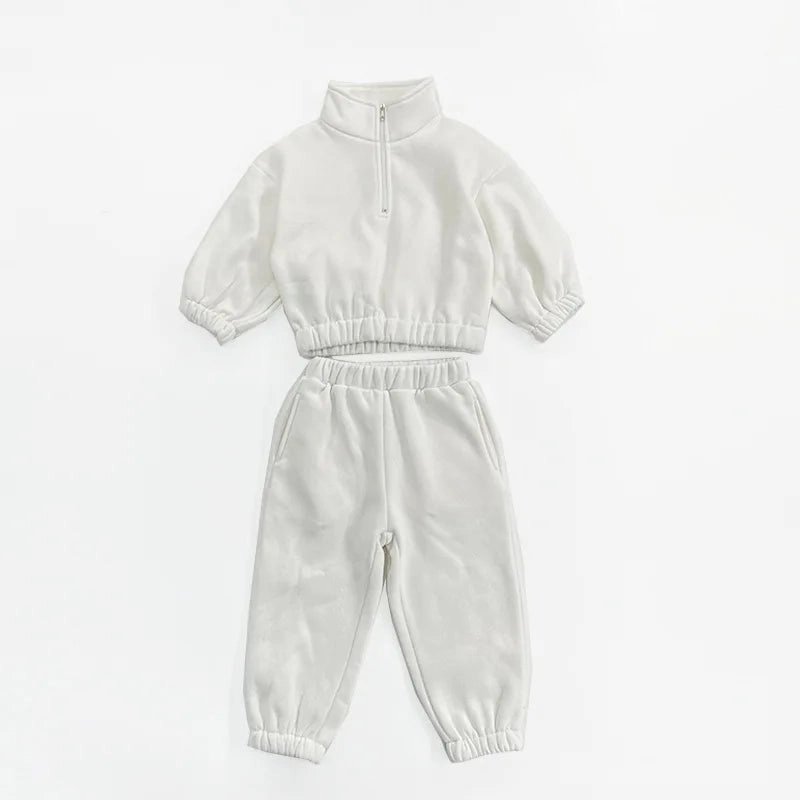 Zip Fluffy Tracksuits | 4 Colours