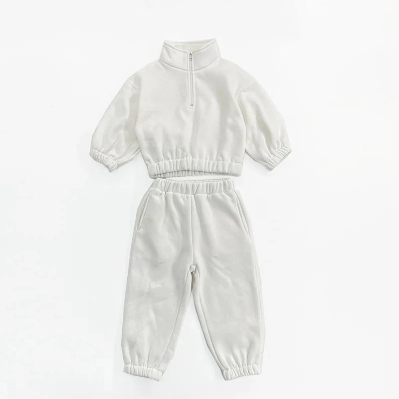 Zip Fluffy Tracksuits | 4 Colours